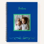 Brothers Custom Framed Photo Notitieboek (Voorkant)