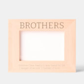 Brothers Dictionary Definition Fun Gegraveerde Lijstjes (Voorkant)