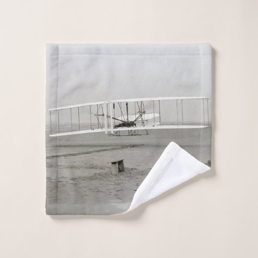 Brothers Flyer First Planer Aviation Bad Handdoek (Wasdoekje)