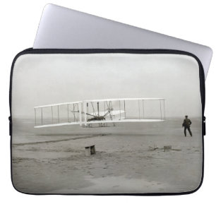Brothers Flyer First Planer Aviation Laptop Sleeve