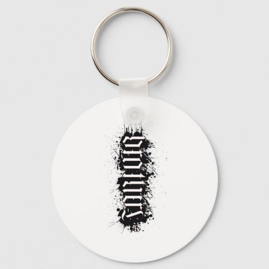 Brothers Forever Ambigram Sleutelhanger (Voorkant)