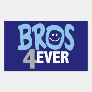 Brothers Forever Rechthoekige Sticker