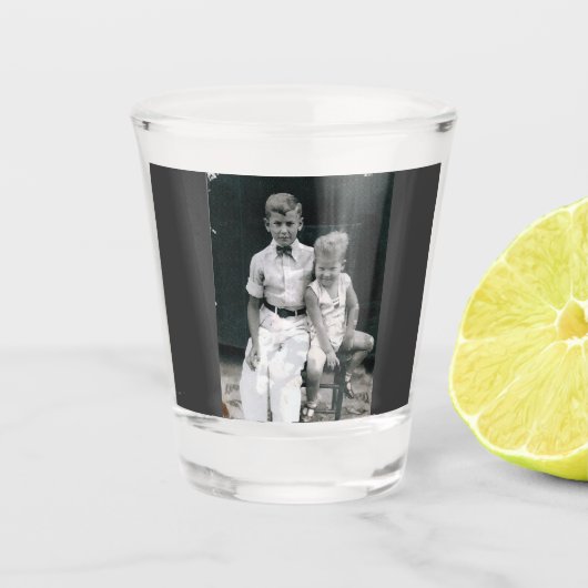  "Brothers" heet glas (Voorkant)