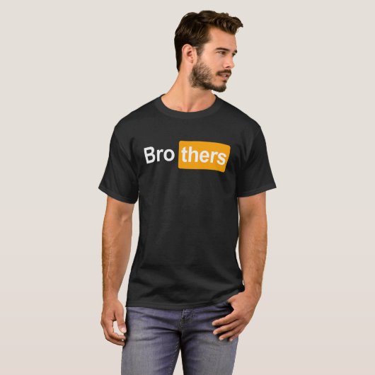 Brothers Ideas Bro Thers Brothers Hub T-shirt (Voorkant volledig)