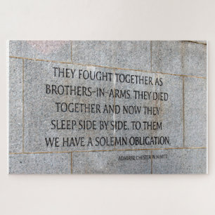 Brothers in Arms Herdenking WW2 Legpuzzel