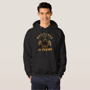 BROTHERS IN RHYME grappige hiphop Hoodie