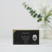 Brothers Keeper Carte de visite de badge de la Lig (Debout devant)