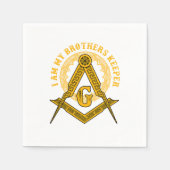 Brothers Keeper Illuminati Symbol Masonic Conspira Servet (Voorkant)