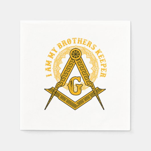 Brothers Keeper Illuminati Symbol Masonic Conspira Servet (Voorkant)