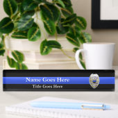 Brothers Keeper Police Badge Bureau Nom Plaque
