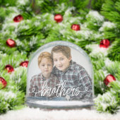 Brothers Love Hearts Photo personnalisée (Noël)