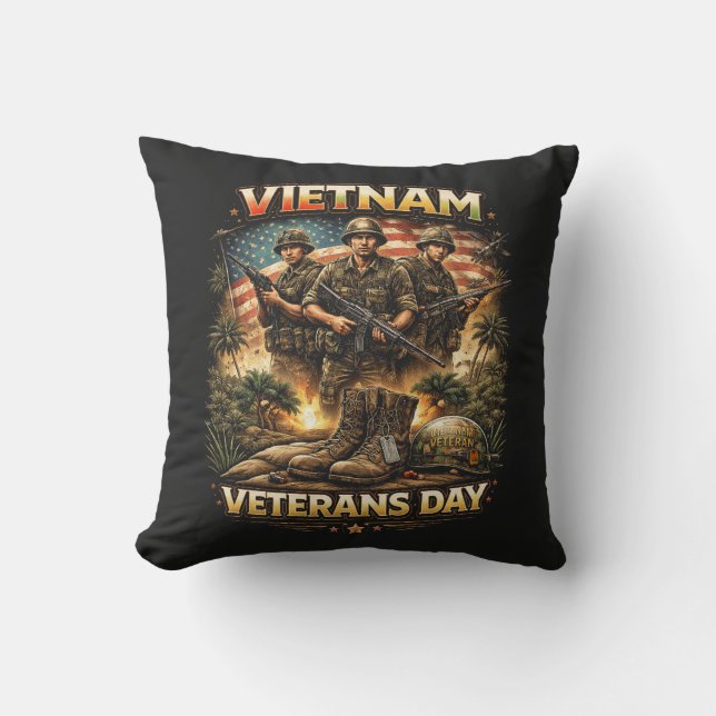 Brothers of Vietnam Kussen (Voorkant)