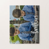 Brothers Script Modern Foto Legpuzzel (Verticaal)