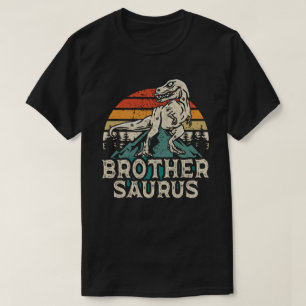 Brothersaurus Dinosaur T Rex Broer Saurus Grappig T-shirt