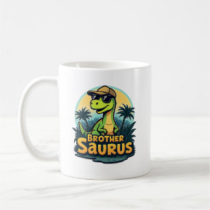 Brothersaurus – Leuke Cartoon Dinosaur Broer Koffiemok