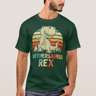 Brothersaurus Rex Dinosaurus Vaderdag T-shirt