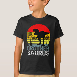Brothersaurus T Rex Dinosaur T-shirt