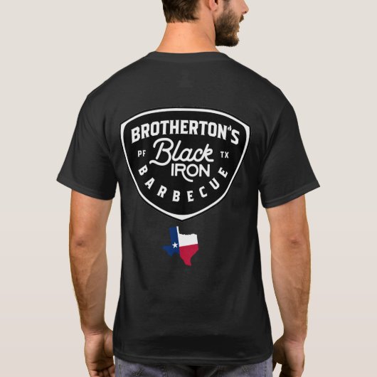 Brotherton's BBQ T-Shirt (Achterkant)
