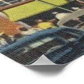 Broughton Street Savannah GA Poster (Hoek)