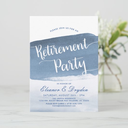 Brouillard de Lake Harbor | Invitation à la fête d (Debout devant)