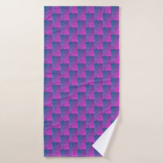 Brouillard rose (Serviette de bain)