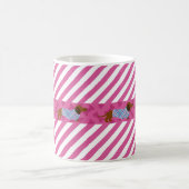 Brouillard rose Dachshund Mug (Centre)