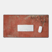 Brouillard Rouge, une abstraction de gel imprimé (Clavier et souris)
