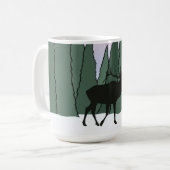 Brouillards élans et tasse de poisson (Devant gauche)