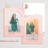 Brouille Colorblock Arched Graduation Faire-part