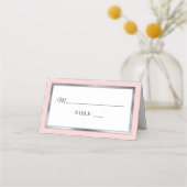 Brouiller | ARGENT | Cartes De Place Blancs Simple (Devant)