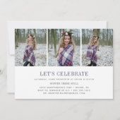 Brouiller | Faire-part d'obtention du diplôme phot (Dos)