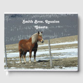 Brouillon Belge En Paddock Livre D'Invité (Recto)