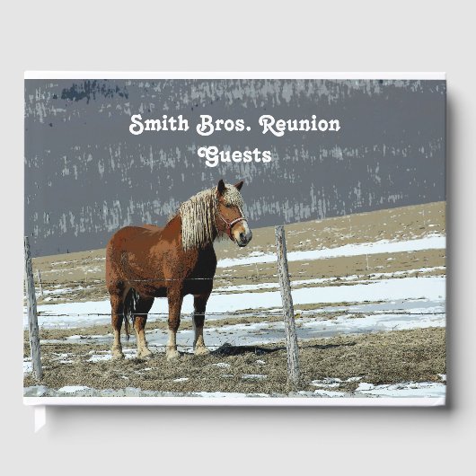 Brouillon Belge En Paddock Livre D'Invité (Recto)