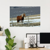 Brouillon Belge En Paddock Poster (Bureau à domicile)