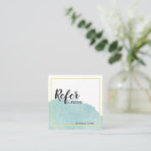 Brouillon bleu Reportez une carte de référence à u (Debout devant)