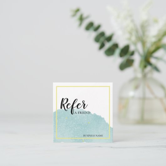 Brouillon bleu Reportez une carte de référence à u (Debout devant)