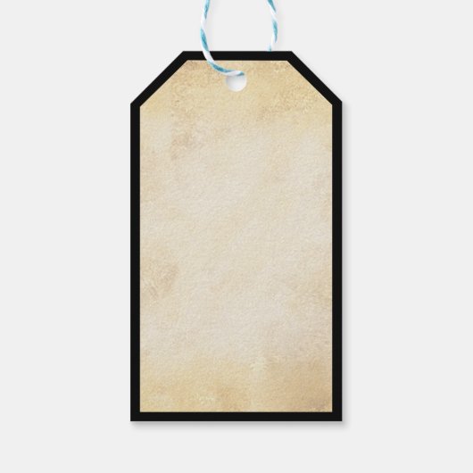 Brouillon de la mort zombie Halloween étiquette ap (Dos)