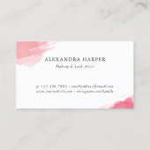 Broussettes - Carte de poinçon de fidélité Calligr (Dos)