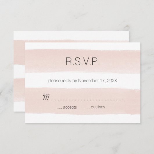 Broussettes modernes RSVP (Devant / Derrière)