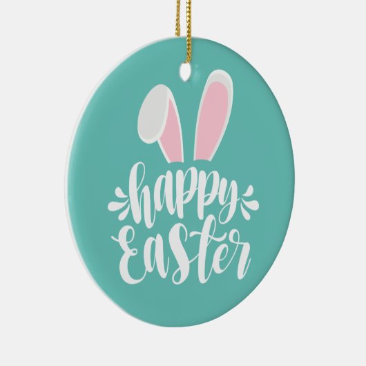Broustillante Oreilles Joyeuses Pâques | Ornement  (Droite)