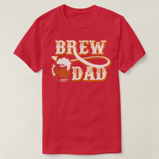 Brouw Pap Beer Master Thuis Brouwerij Vader klassi T-shirt (Design voorkant)