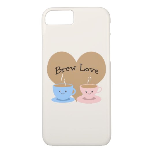 Brouwe liefde! Coffee Mugs Case-Mate iPhone Case (Achterkant)