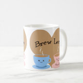 Brouwe liefde! Coffee Mugs Koffiemok (Voorkant rechts)