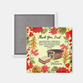 BROUWEN VAN LEVEN Happy Thanksgiving Magneet (Voorkant / Achterkant)