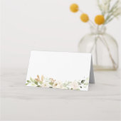 Brouwende Greenery Foliage White Waterverf Floral (Achterkant)