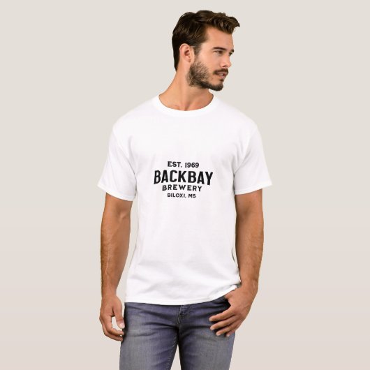 Brouwerij BackBay T-shirt (Voorkant volledig)