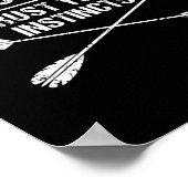 Brouwerij-boogschutters instinctieve boogmachines poster (Hoek)