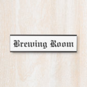 Brouwerij Deurbordje (Voorkant)