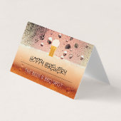 Brouwerij | Pub House | Mok bier Visitekaartjes (Voorkant)