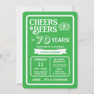 Brouwerij Surprise proost op 70 jaar met cheers en Kaart
